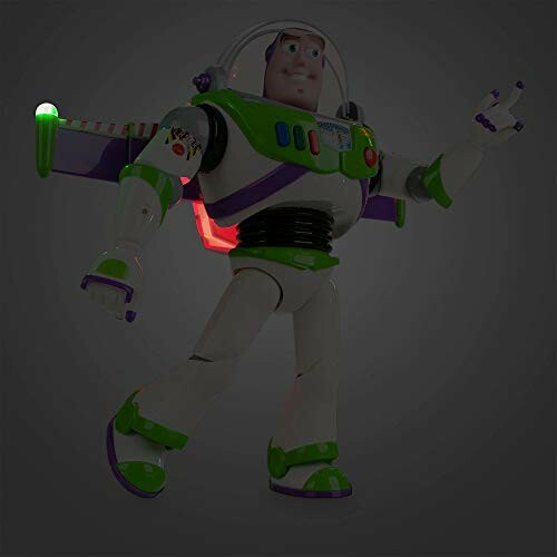 Buzz Lightyear toy action figure with lights