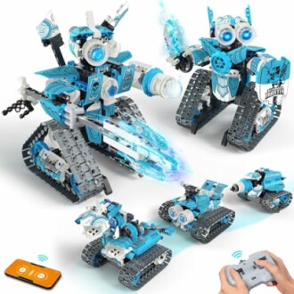 5 in 1 STEM RC Robot Building Kit